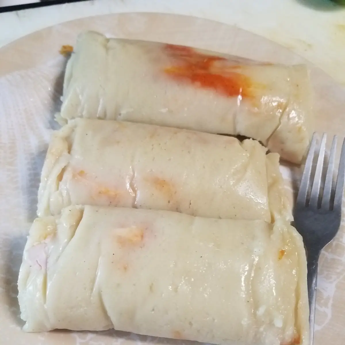 Tamales de Pollo Chicken