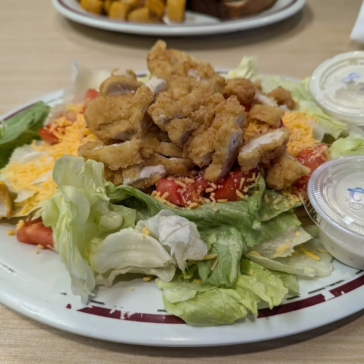 Southern Fried Chicken Salad
