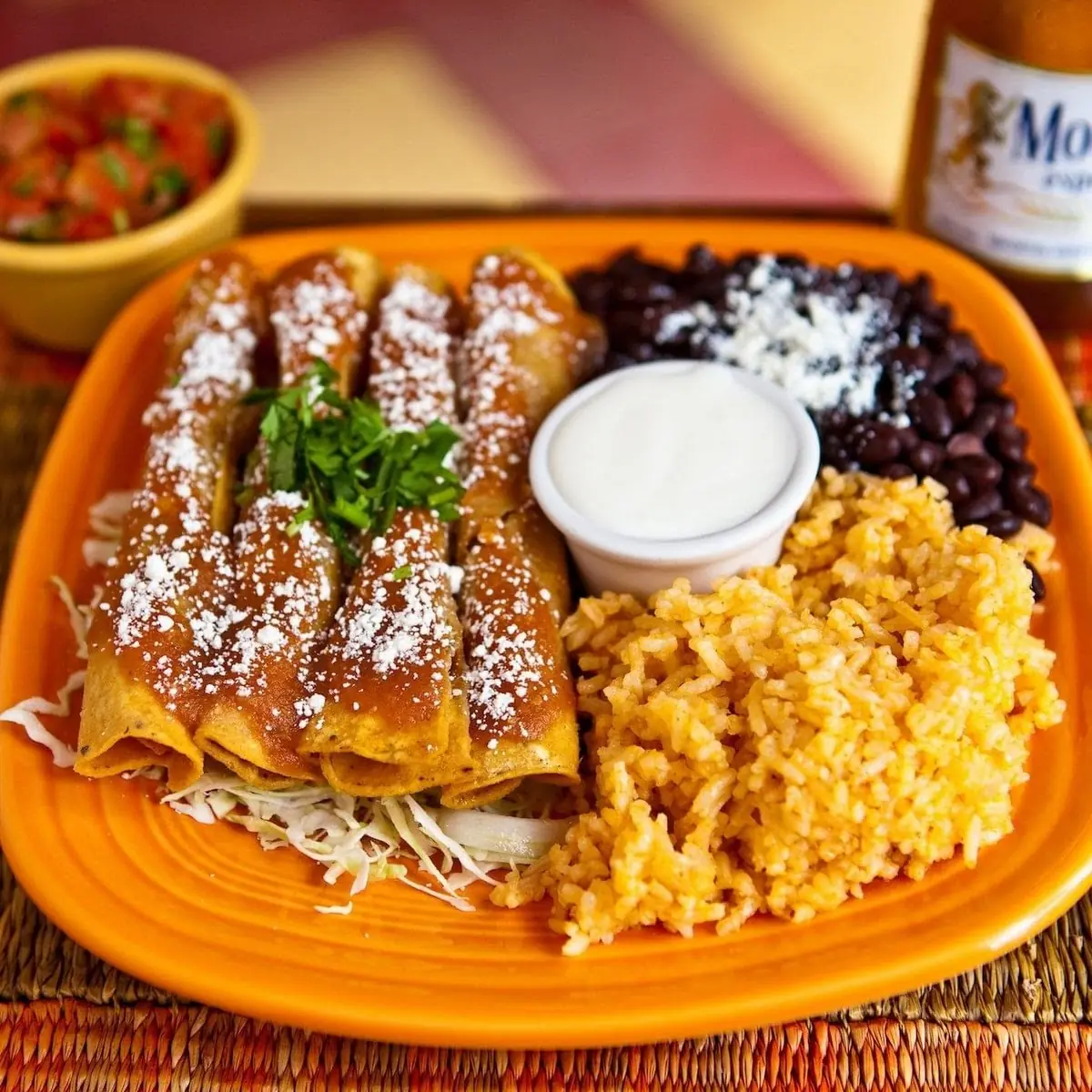 Flautas De Pollo Crispy Rolled Chicken Tacos