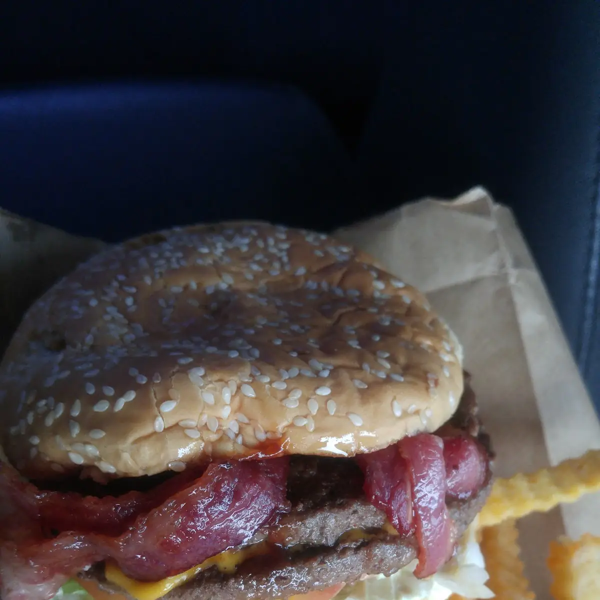 Double Texas Bacon Cheeseburger