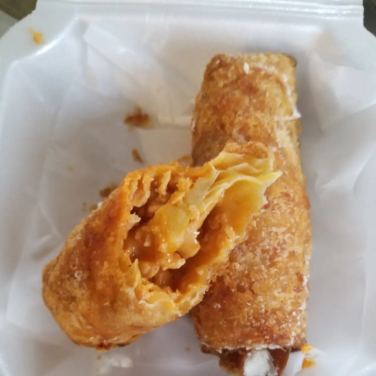 Buffalo Chicken Egg Roll