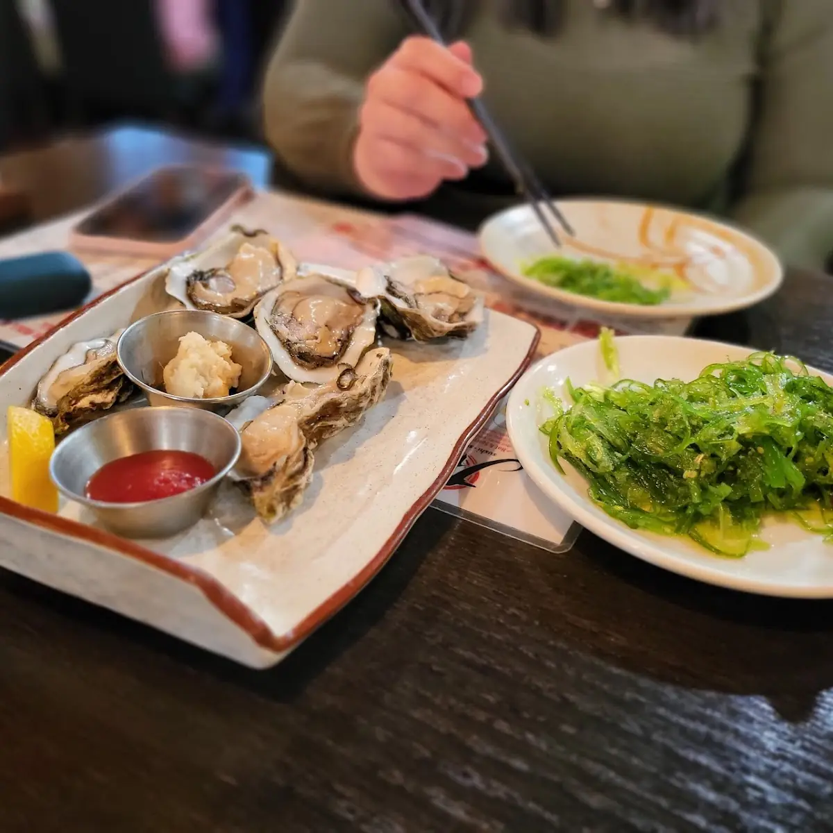 Raw Oyster on Half Shell