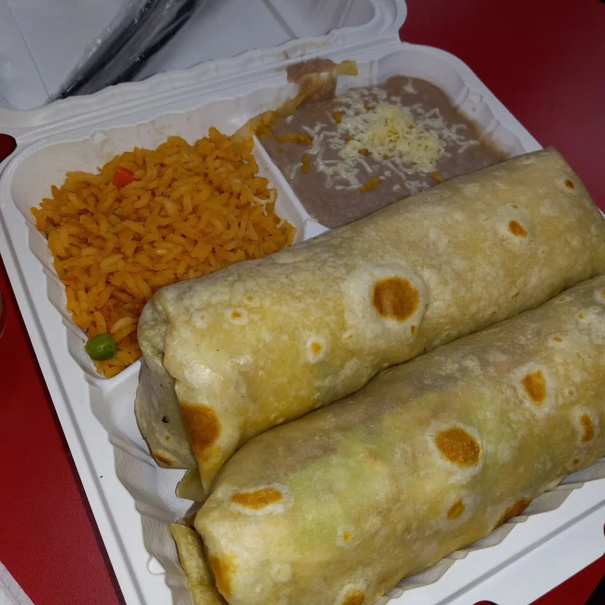 17 2 Carne Asada Burrito Combination Plate