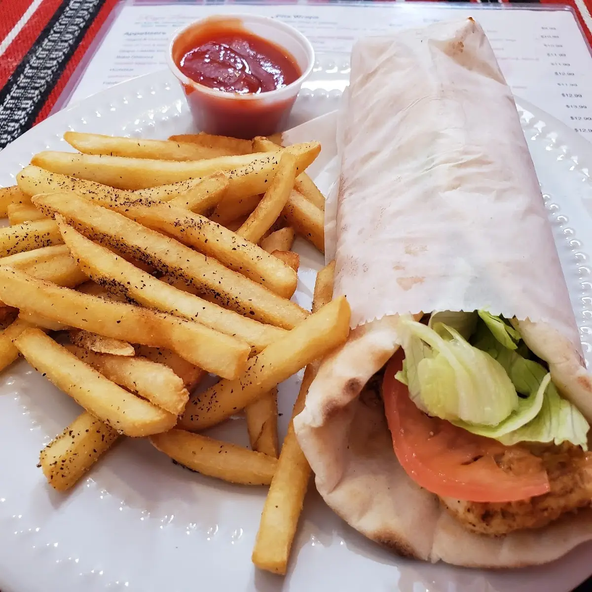 Chicken Shawarma Wrap