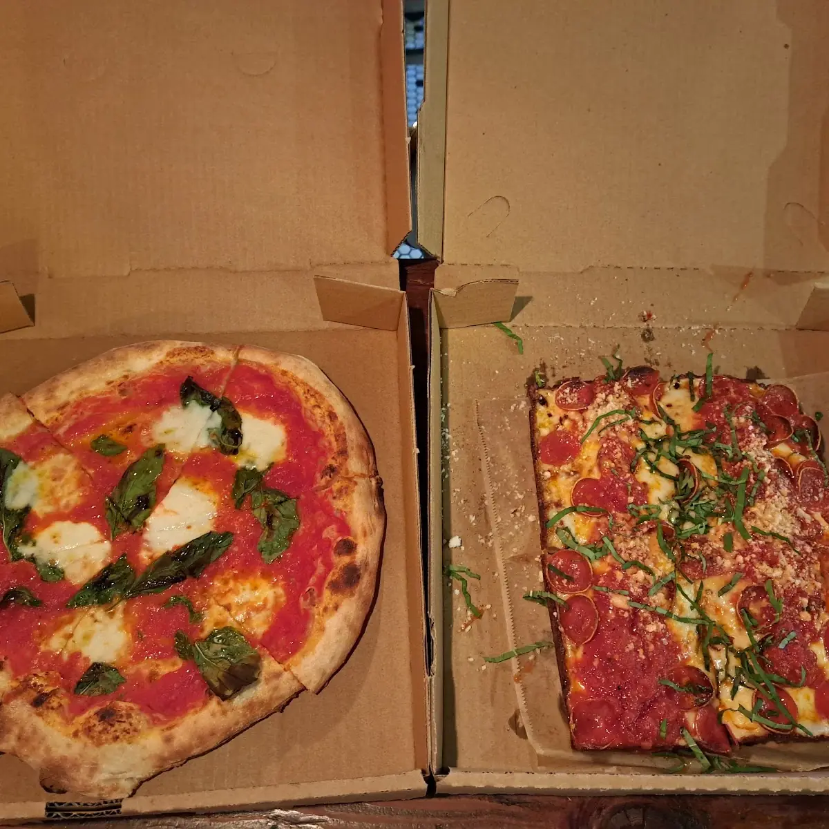 Margarita Pizza and Detroit 1