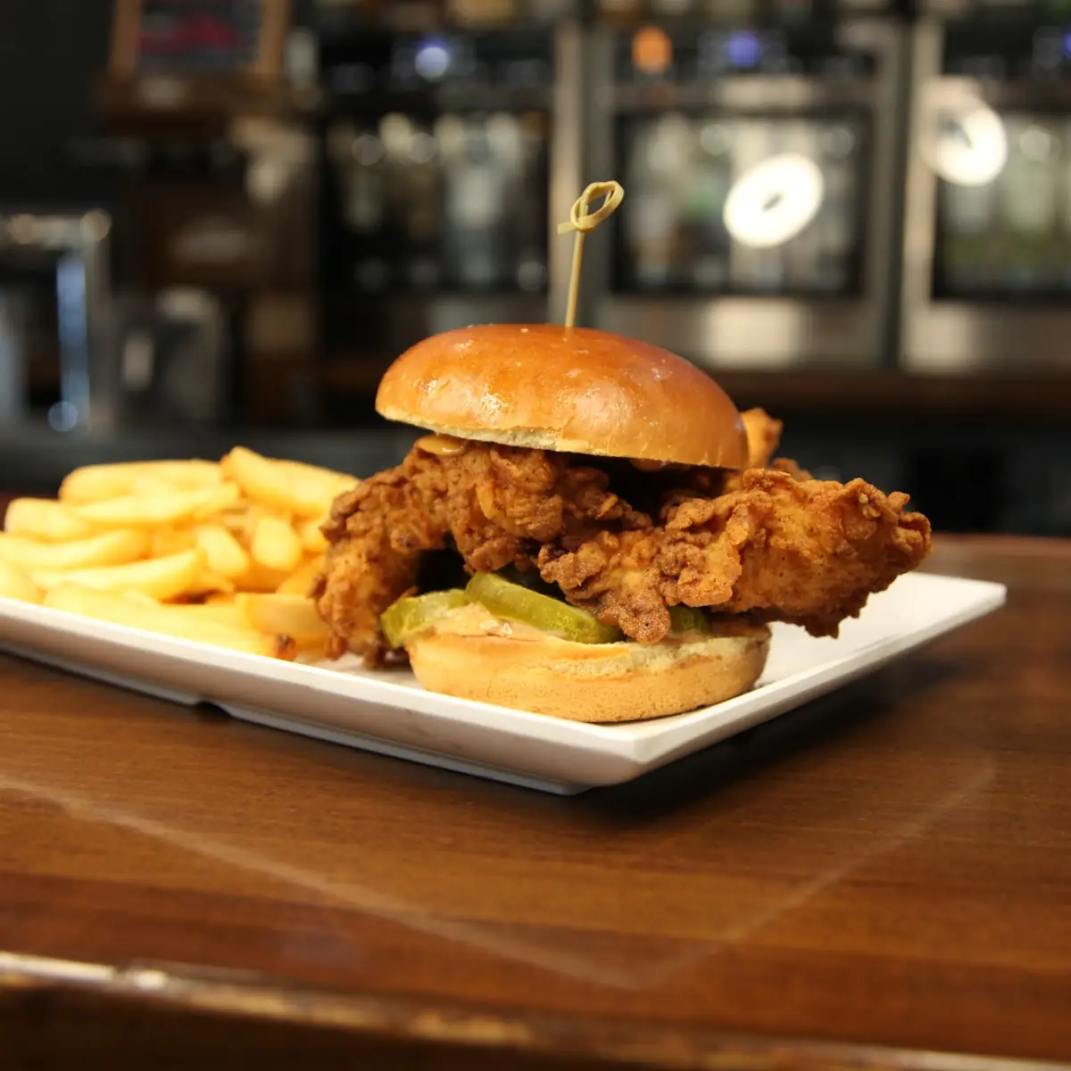 Grilled Fried Chicken Sandwich