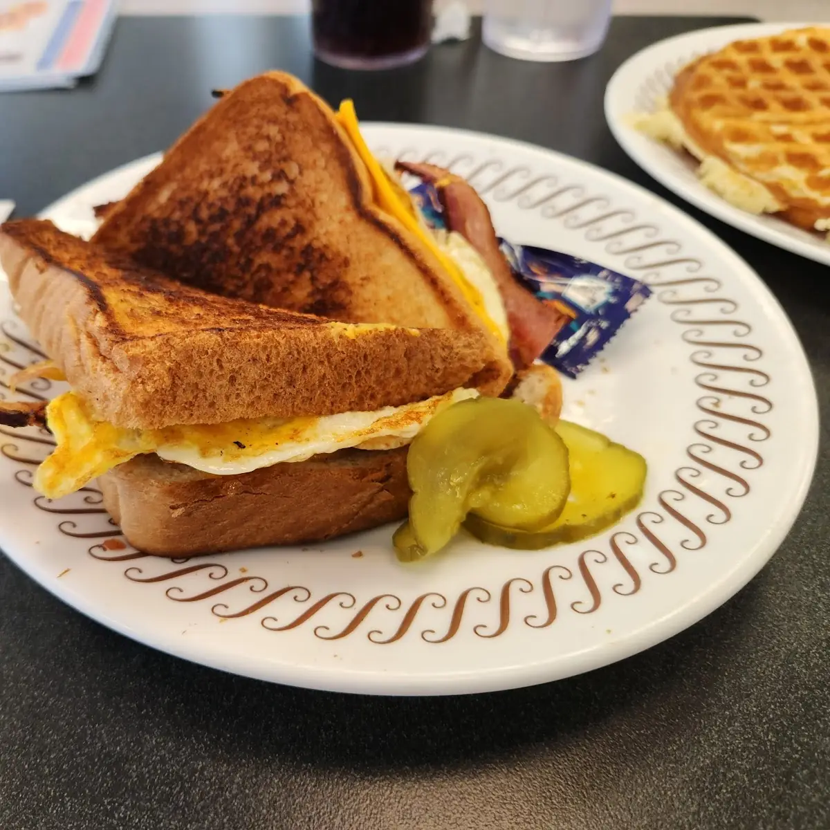 Bacon Egg and Cheese Melt