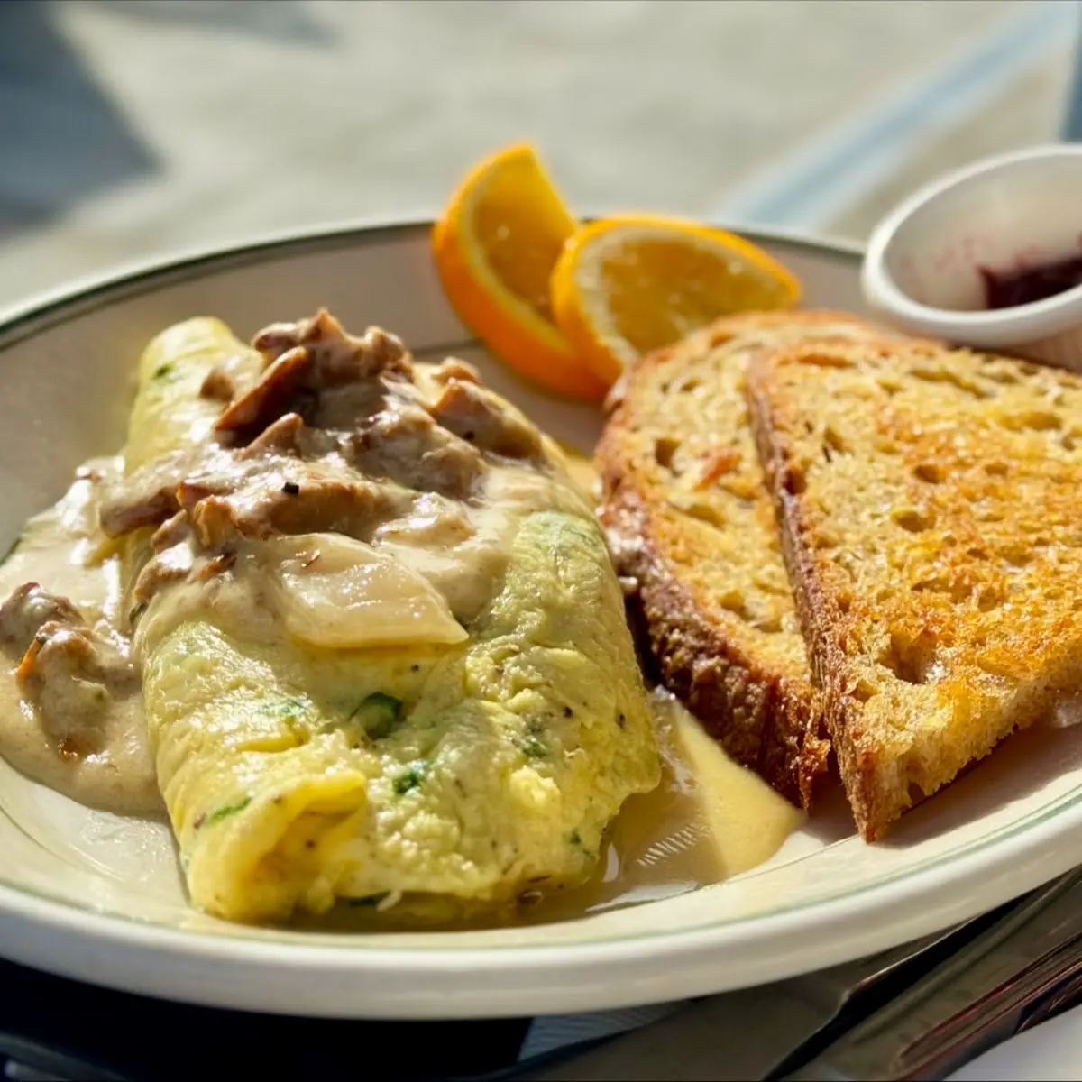 Herb & Cheese Omelette