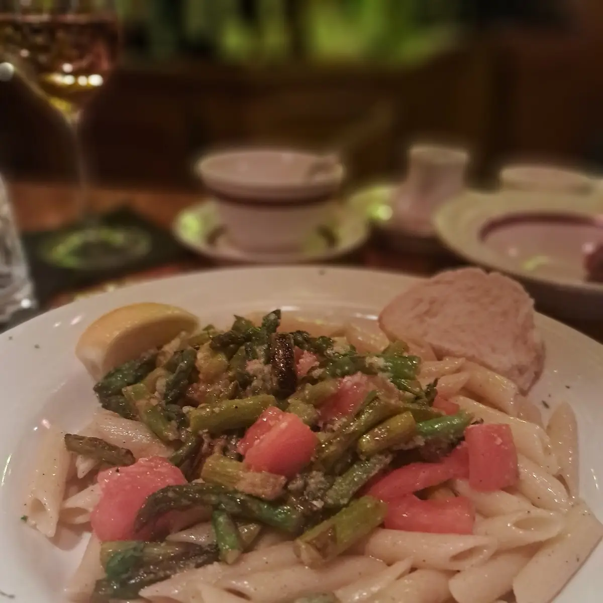 Asparagus Penne Pasta