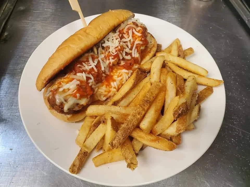 Home Made Meatball Sub