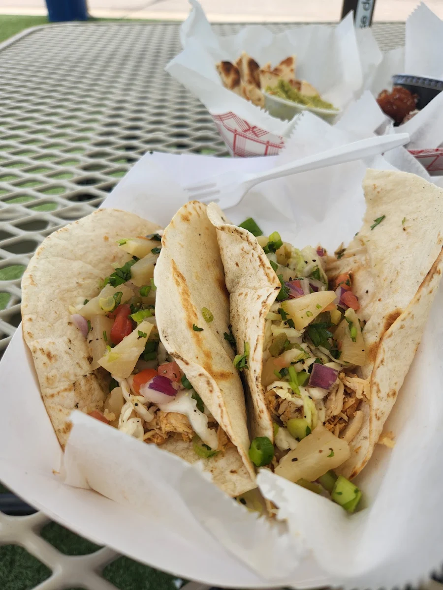 Jamaican Chicken Tacos
