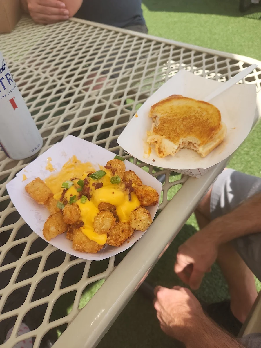 Turkey Club w Cheesy Tots