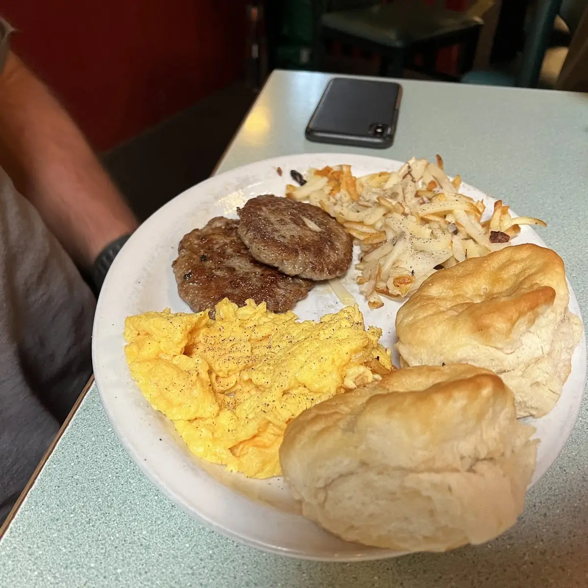 Eggs with Biscuits & Sausage Gravy