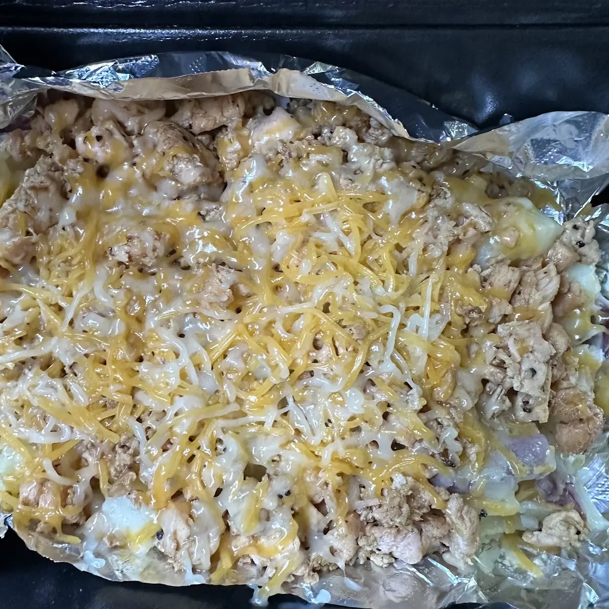 Loaded Baked Potato with Salmon
