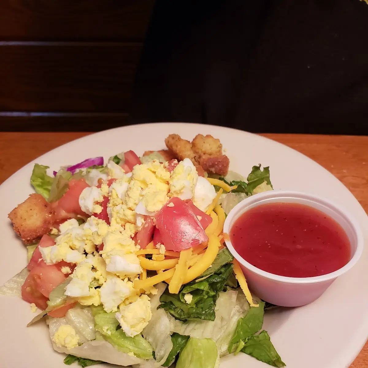 Salad with Ranch Dressing