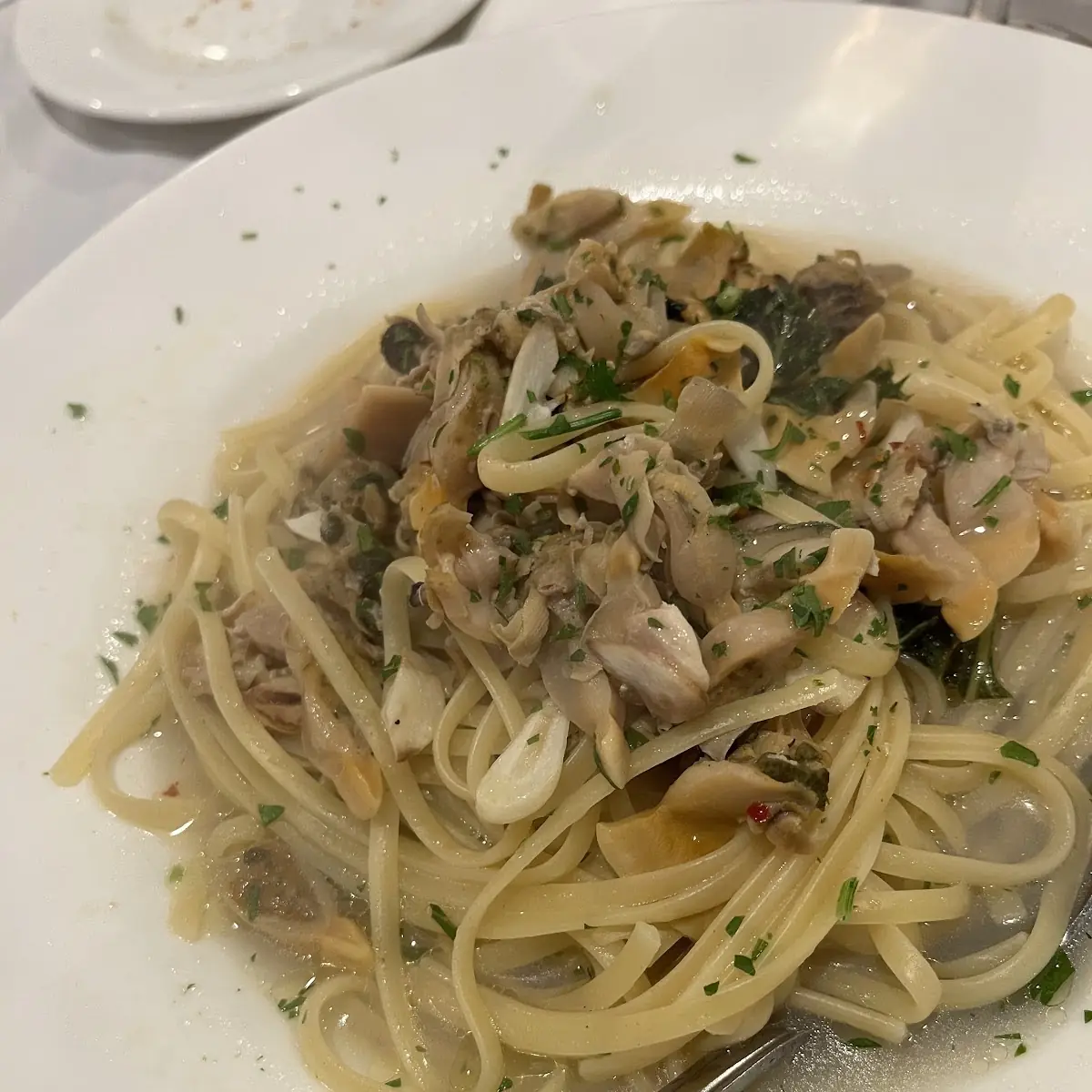 Linguine White Clam Sauce