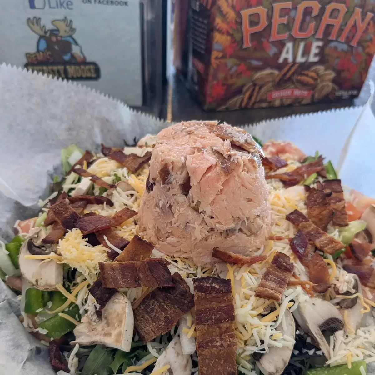 Smoked Salmon blt Salad