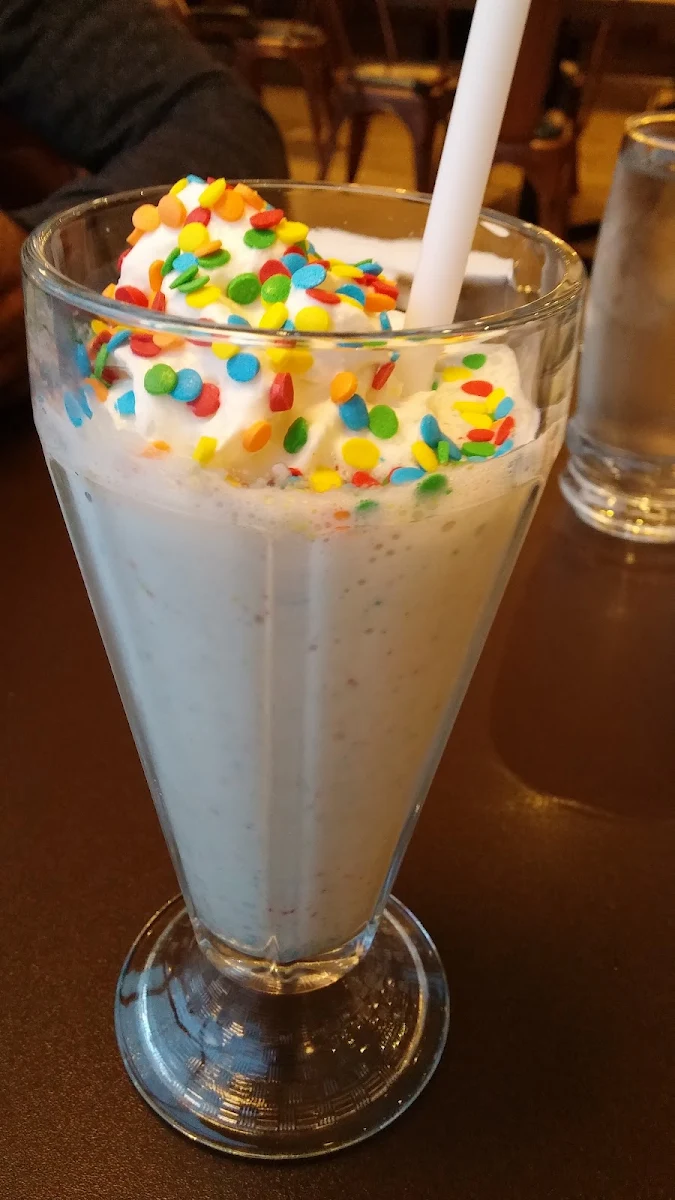 Birthday Cake Milkshake, Denny's Restaurant Abbotsford - Mt. Lehman