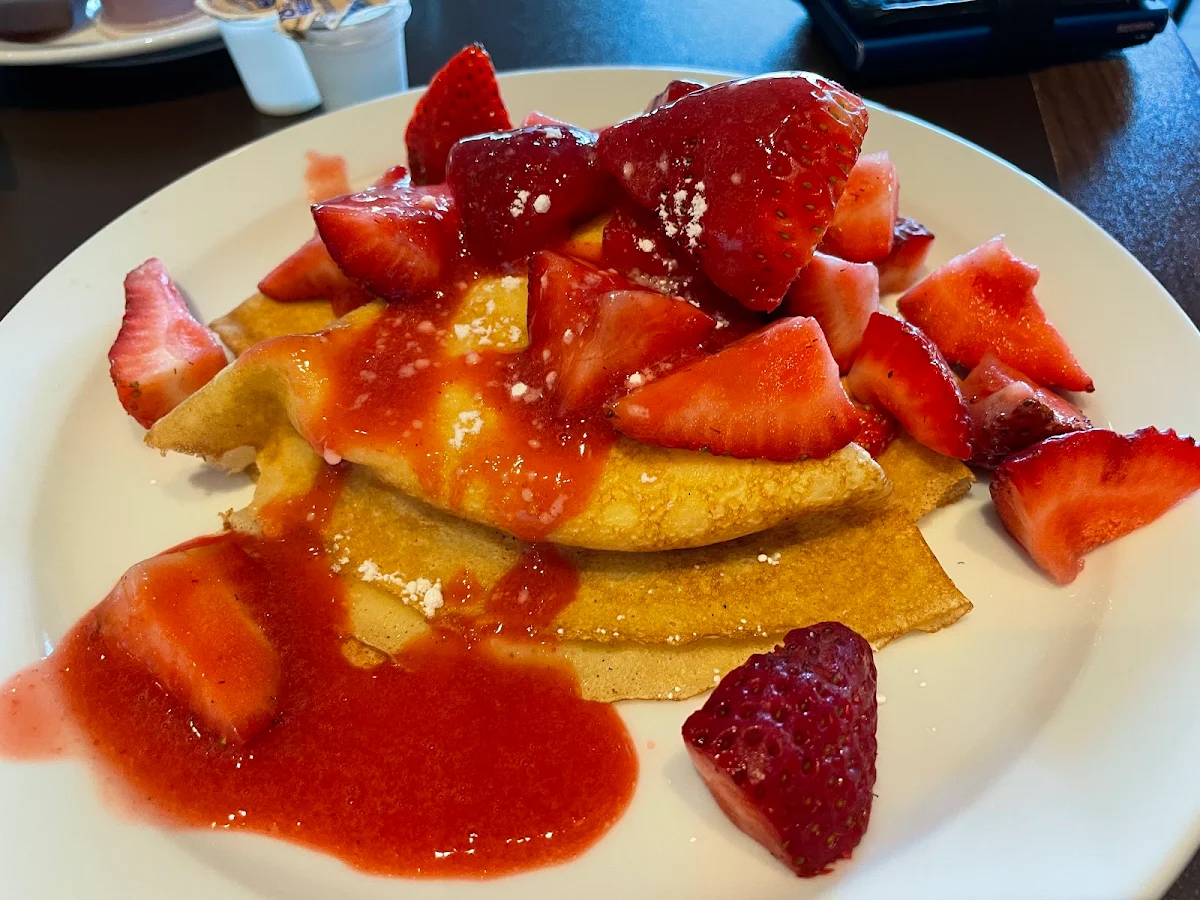 Strawberry Crepe, Denny's Restaurant Abbotsford - Mt. Lehman