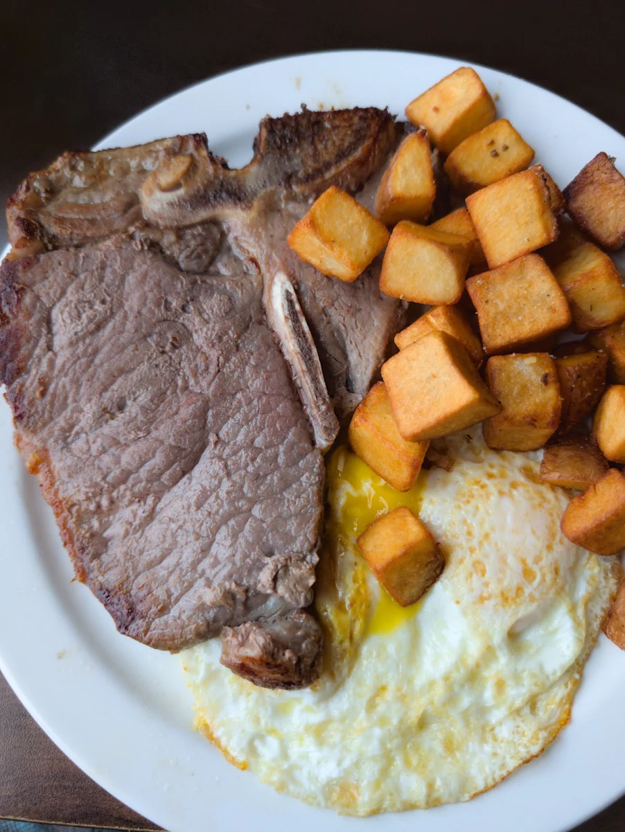 T Bone Steak Country Potatoes, Denny's Restaurant Abbotsford - Mt. Lehman