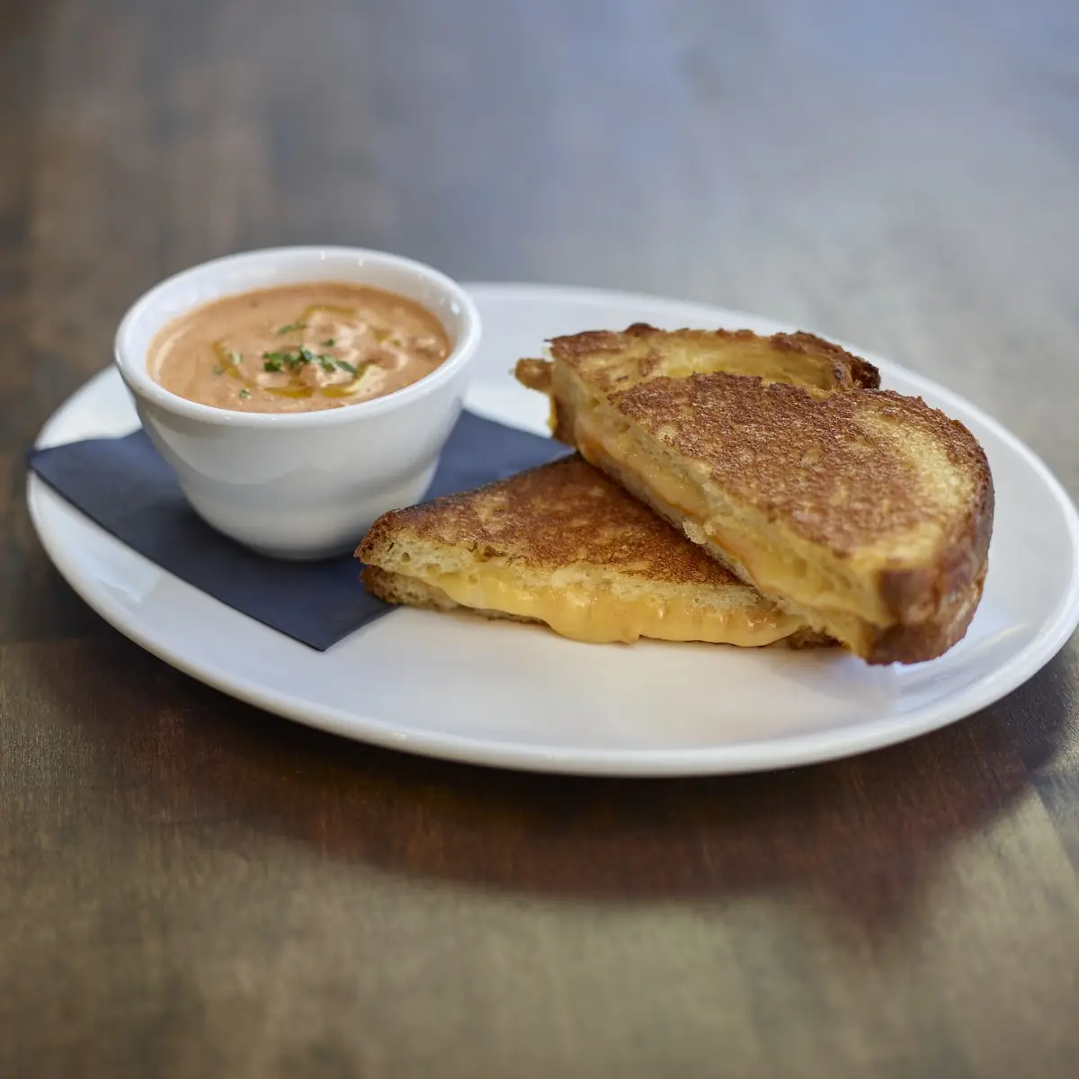 Grilled Cheese & Tomato Soup