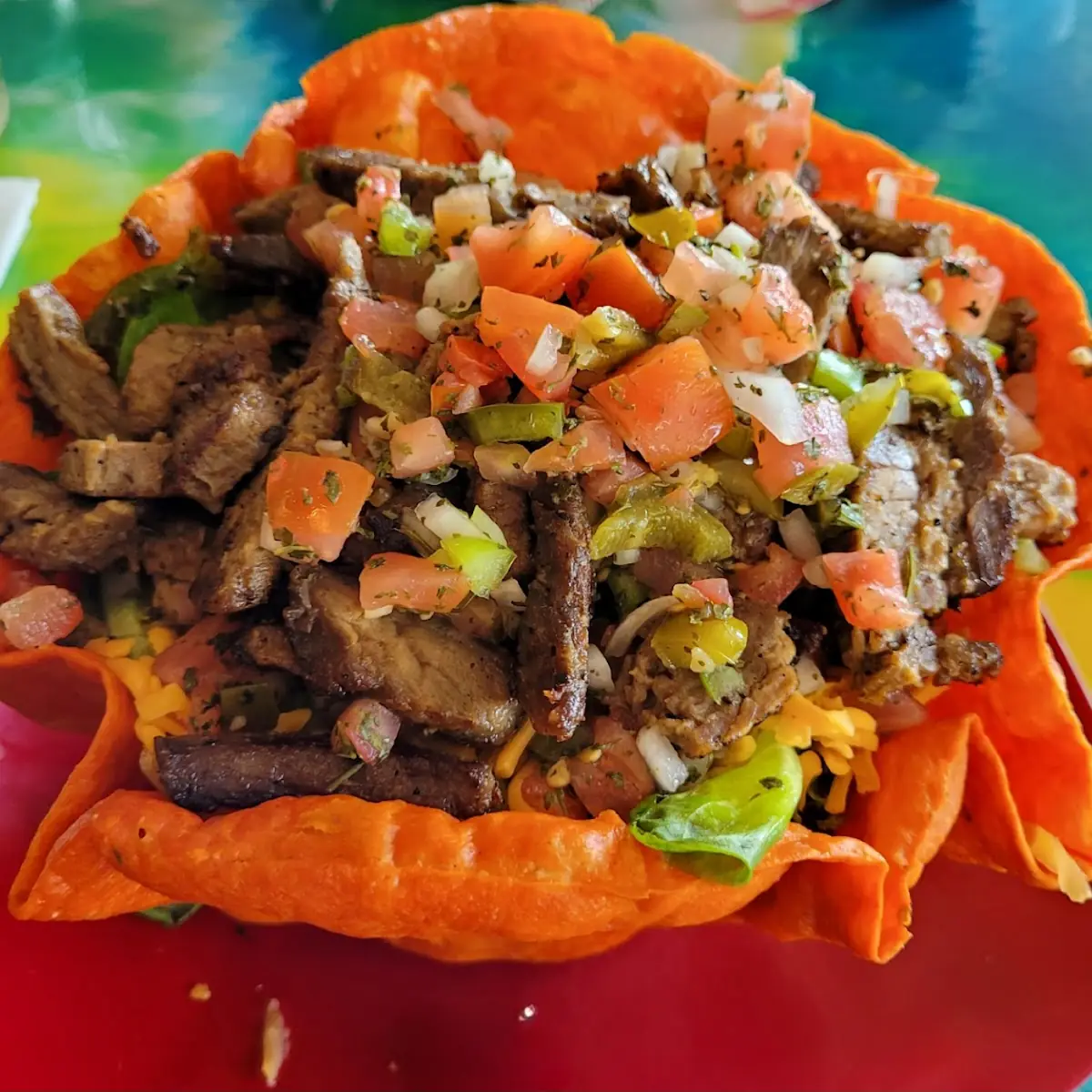 Steak Taco Salad