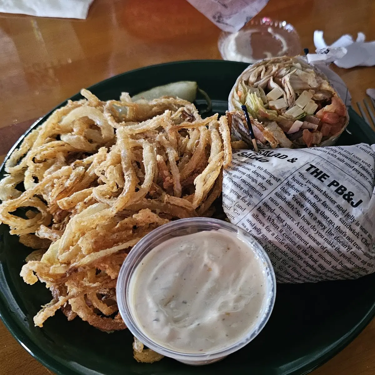 Jamaican Jerk Chicken Wrap