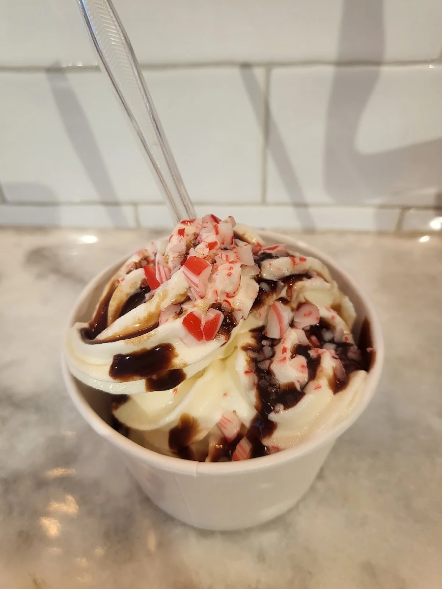 Peppermint Soft Serve