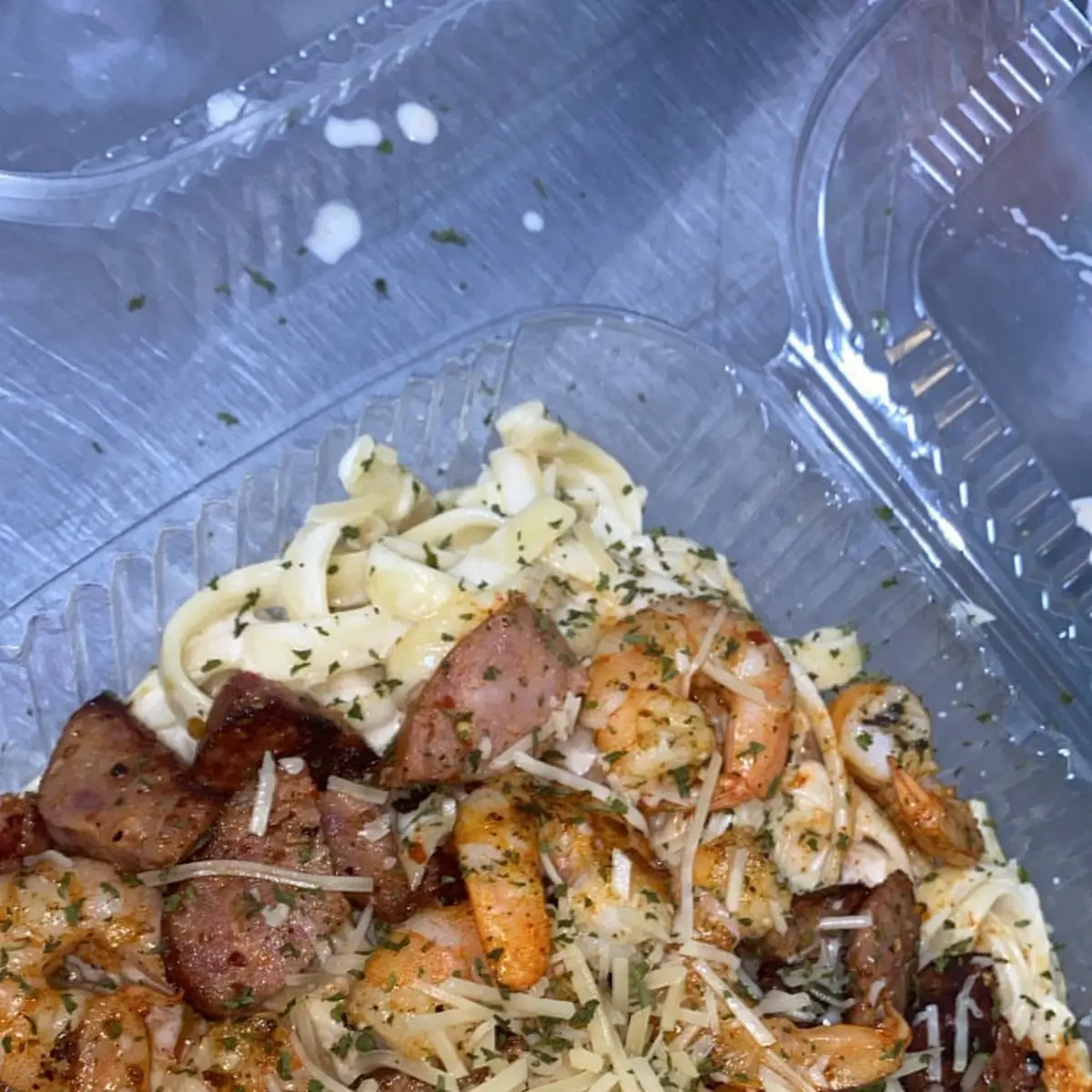 Jerk Chicken Shrimp Fried Rice