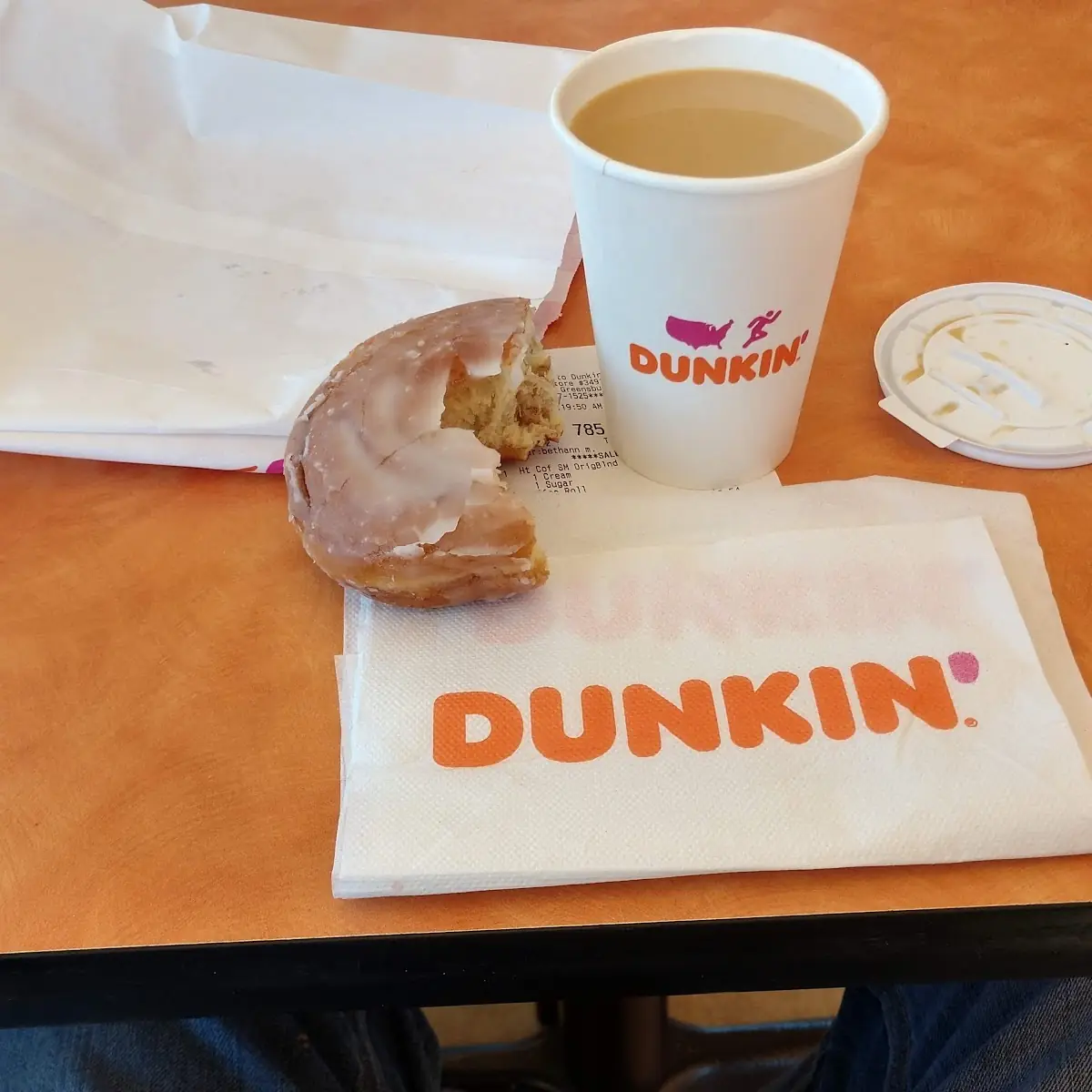 Coffee and Cinnamon Roll