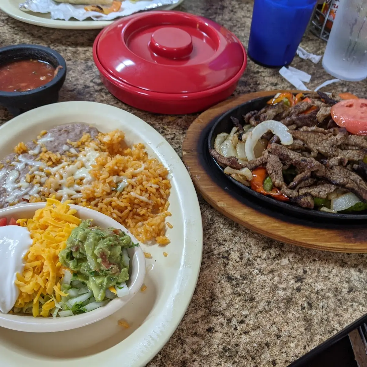 Burrito Fajitas Combo