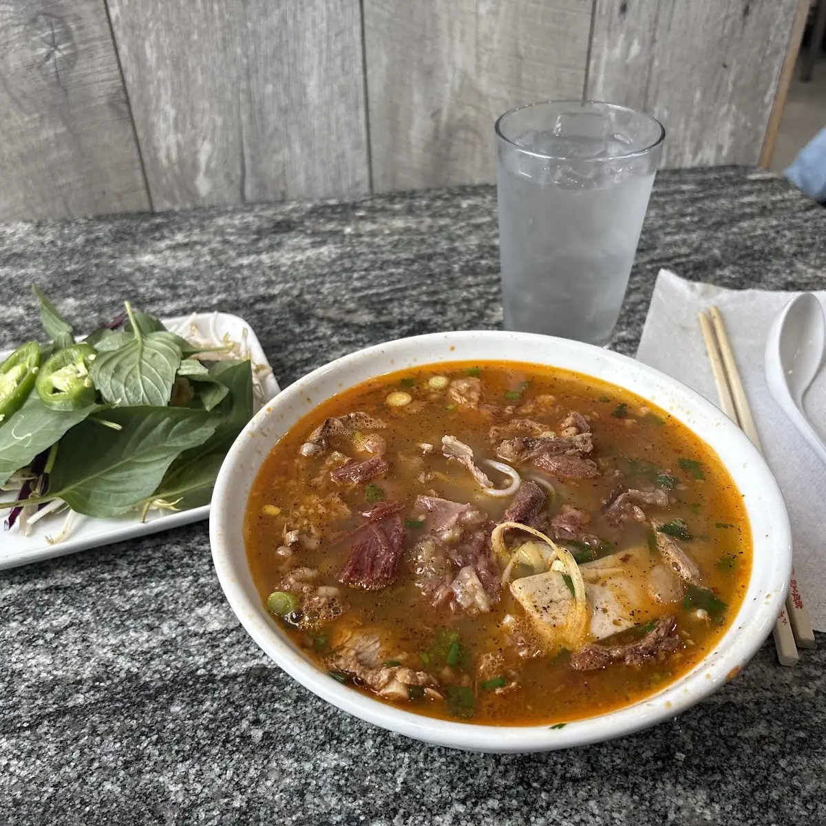 Spicy Beef Noodle Soup