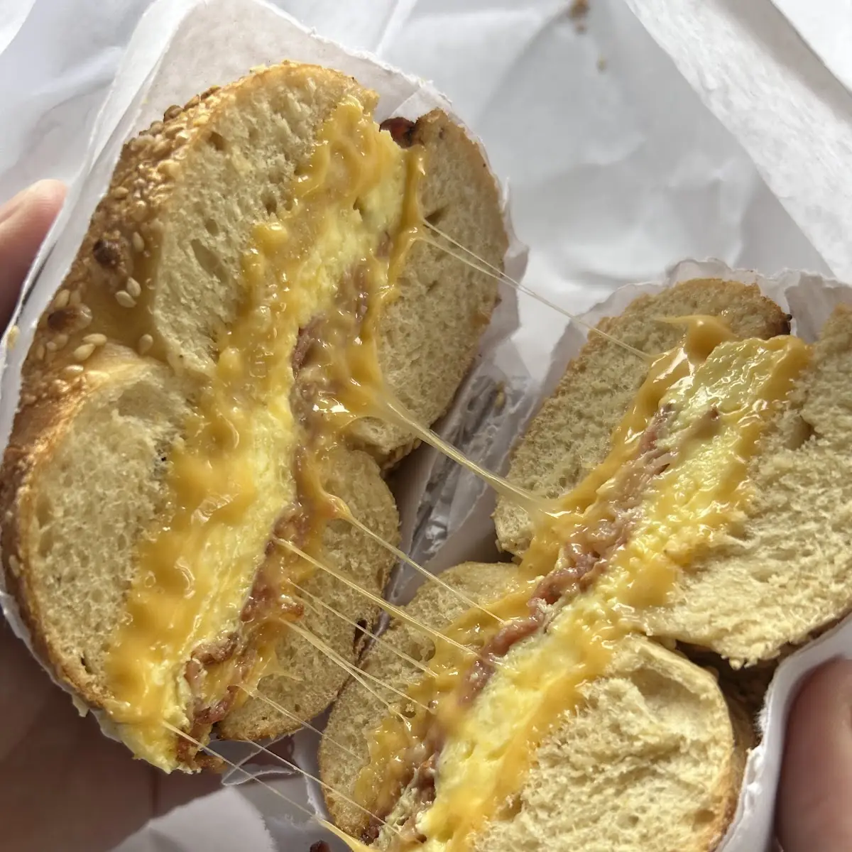 Bacon Egg & Cheese Bagel