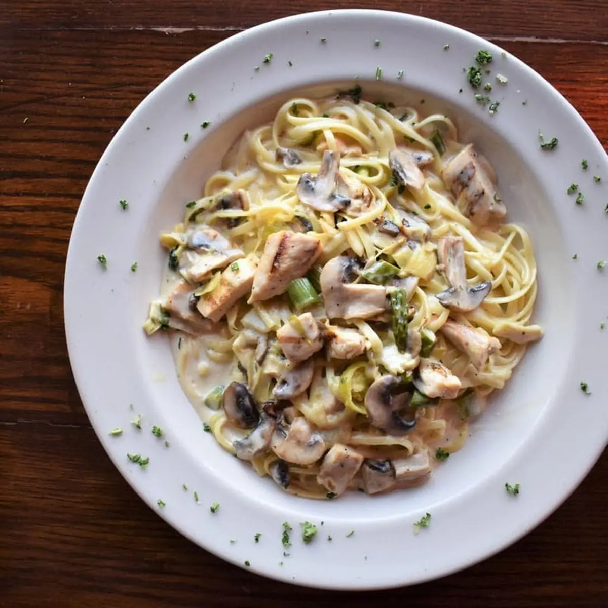 Shrimp Fettuccine Alfredo