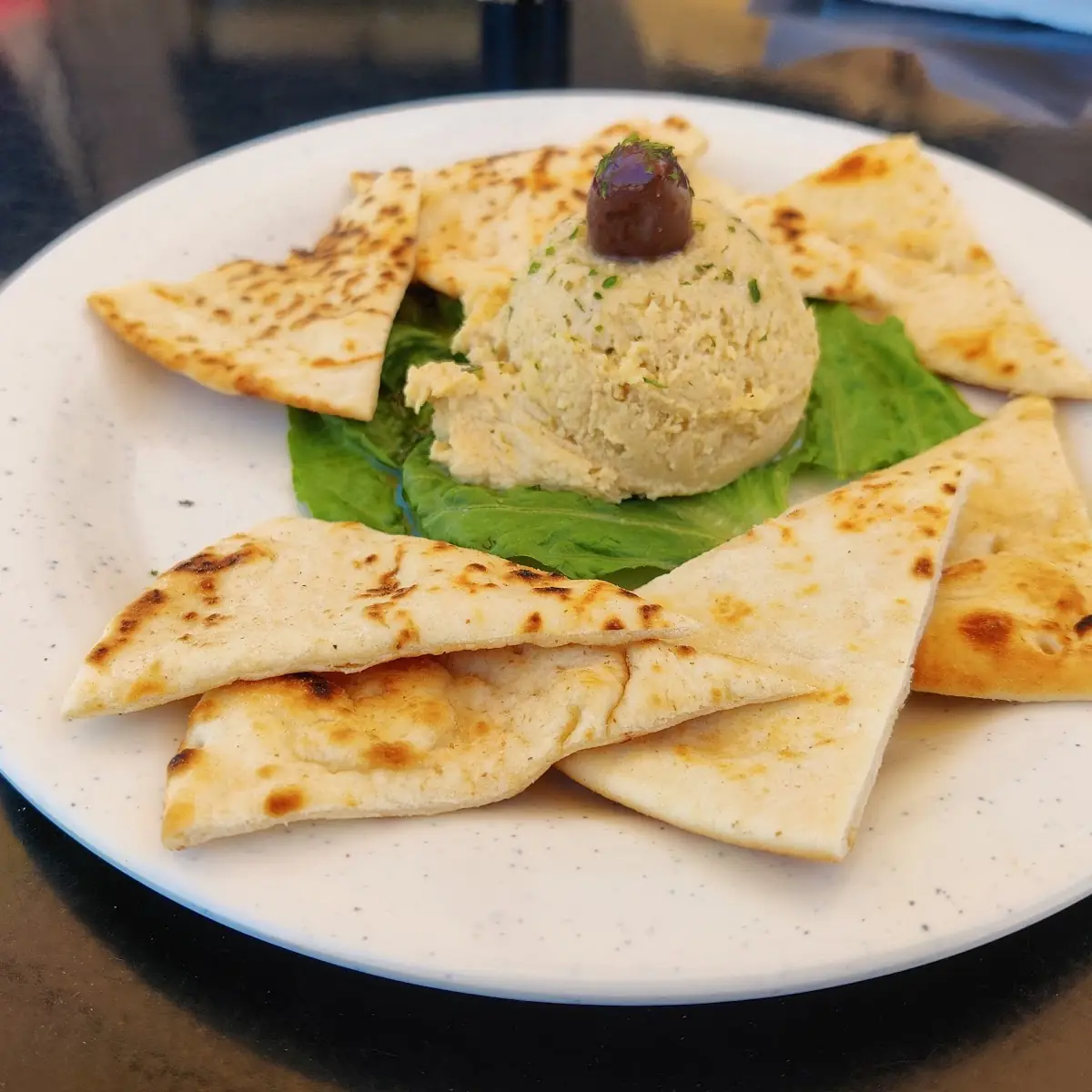 Hummus and Pita Bread
