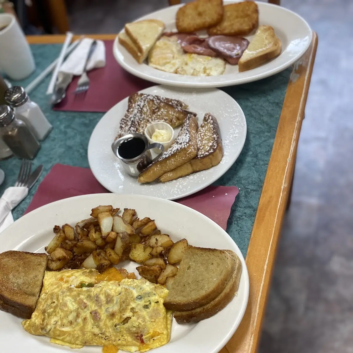 Eggs with Home Fries or Hash Brown & Toast