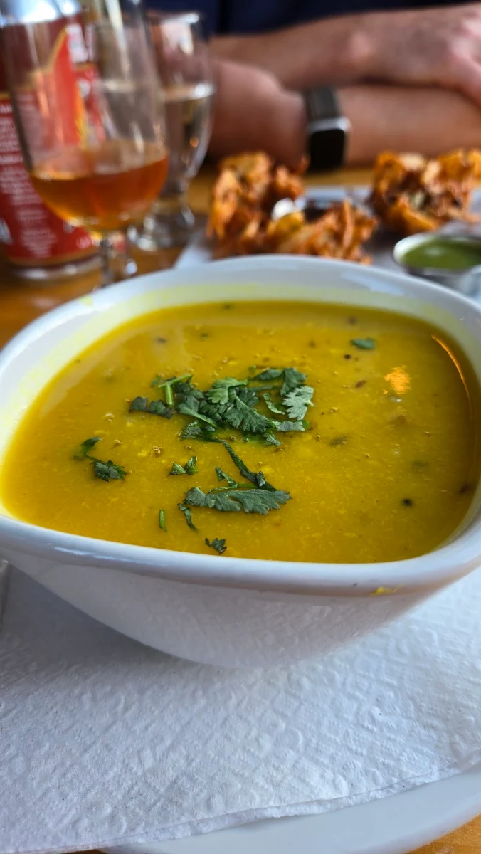 Soupe de Lentilles Daahl, Restaurant Shalimar