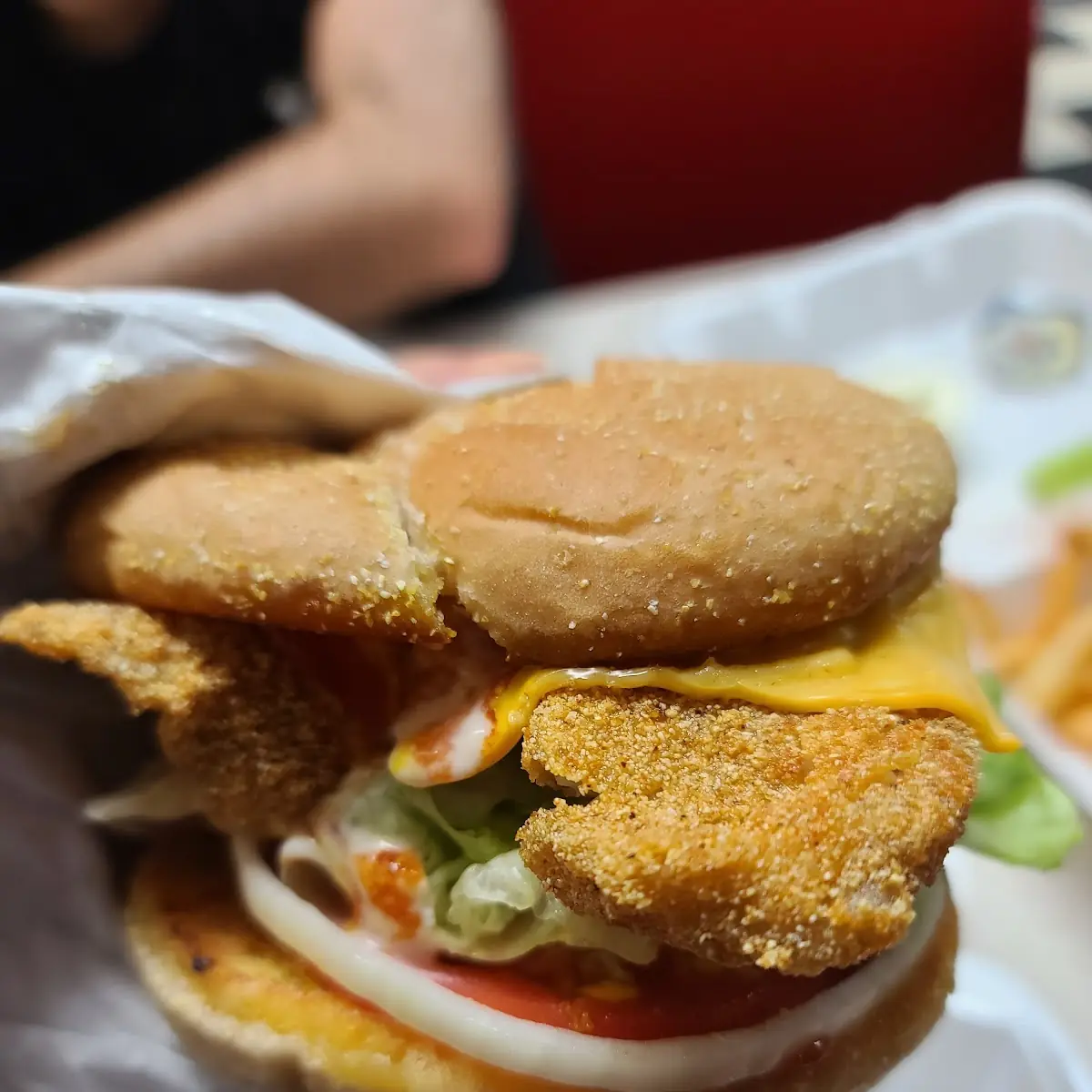Tilapia Fish Sandwich