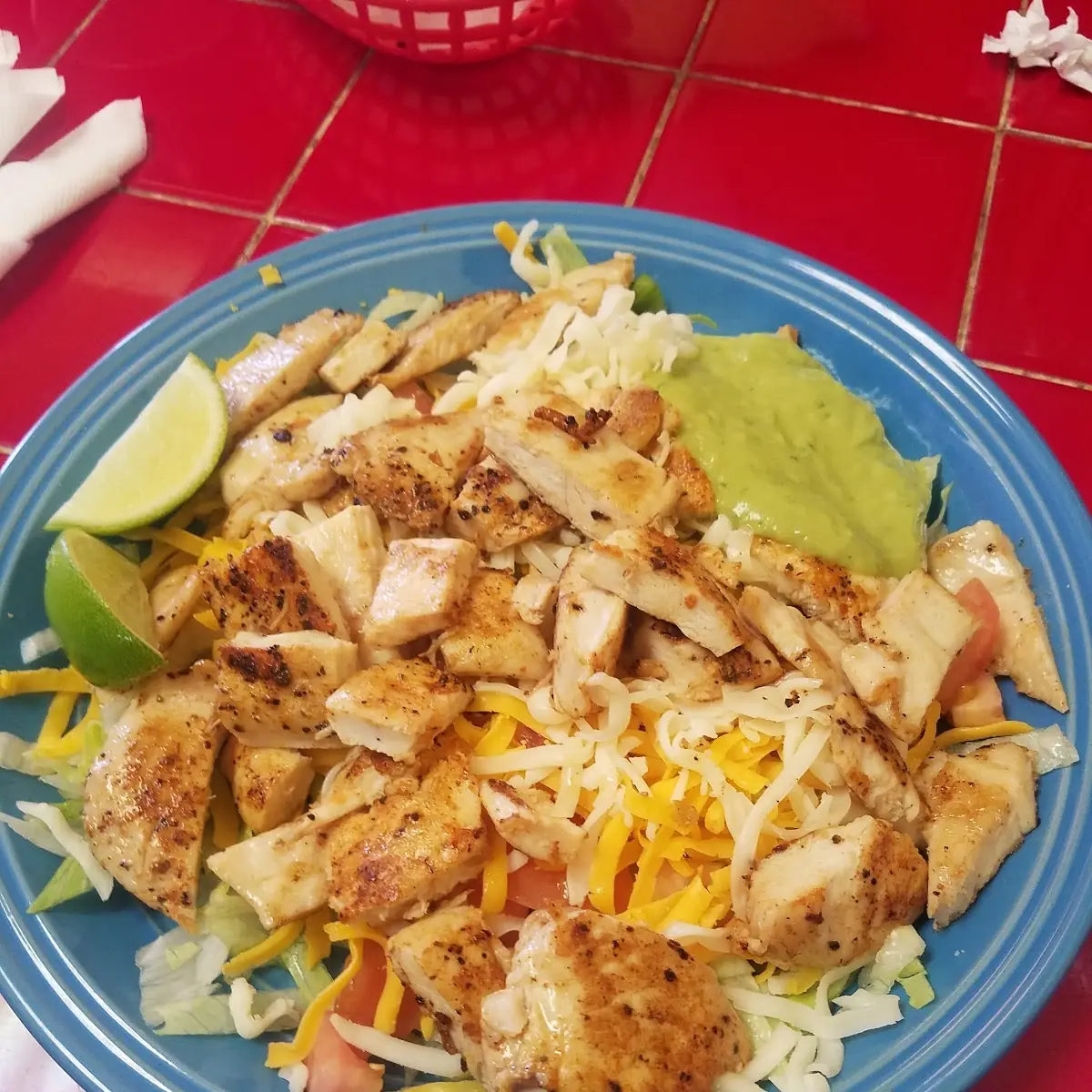 Chicken Fajita Salad