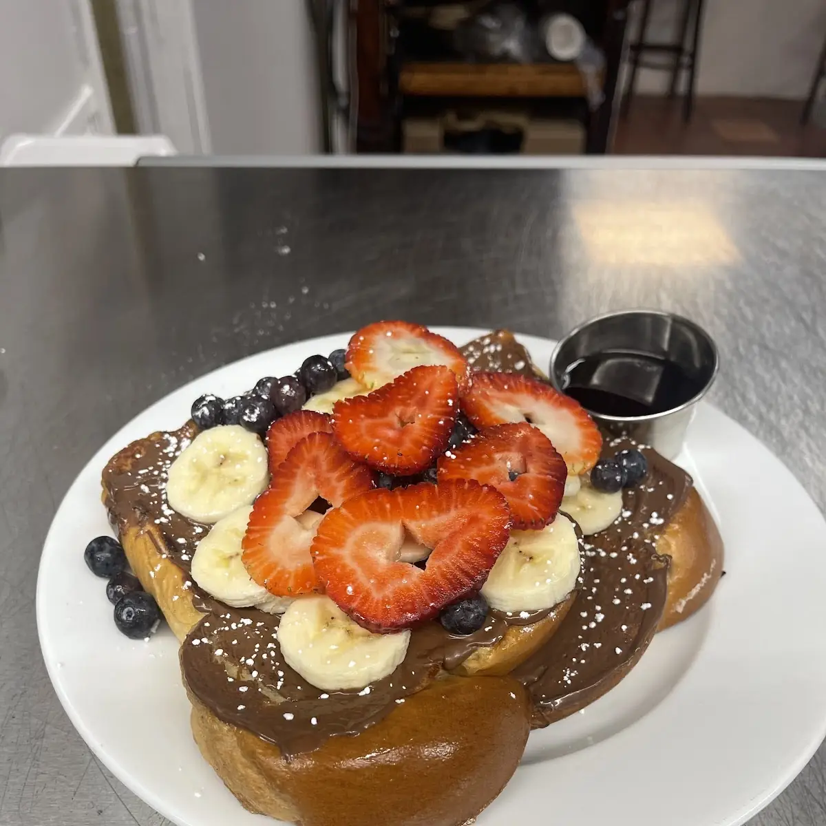 Nutella Stuffed French Toast