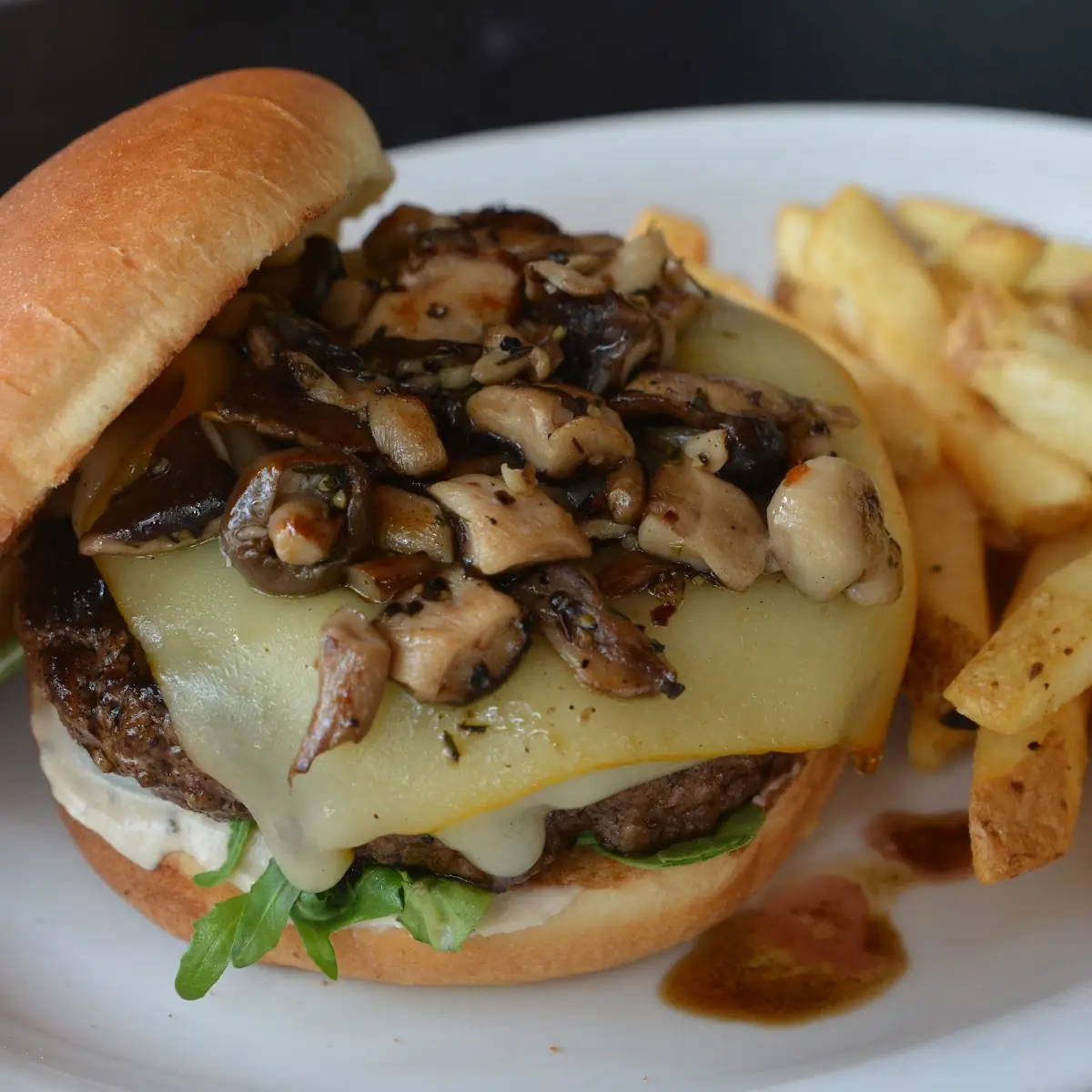 Wild Mushroom Burger