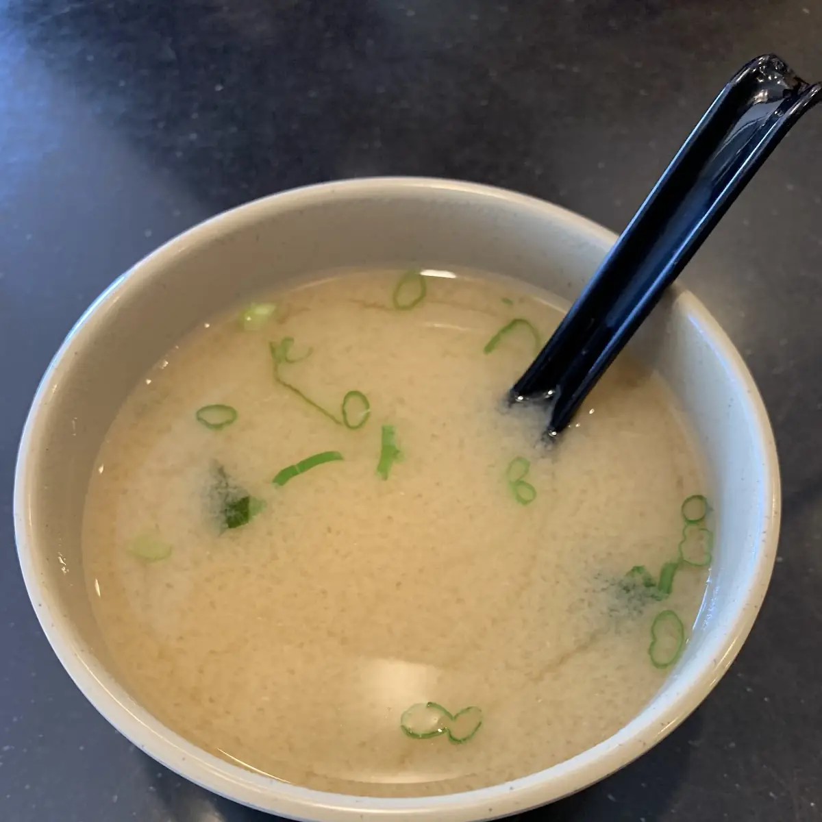 Miso Soup with Tofu Seaweed