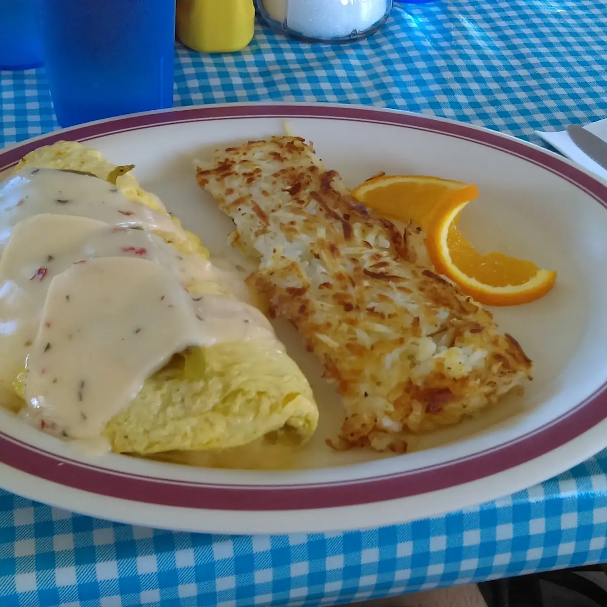 Ortega and Pepper Jack Omelette