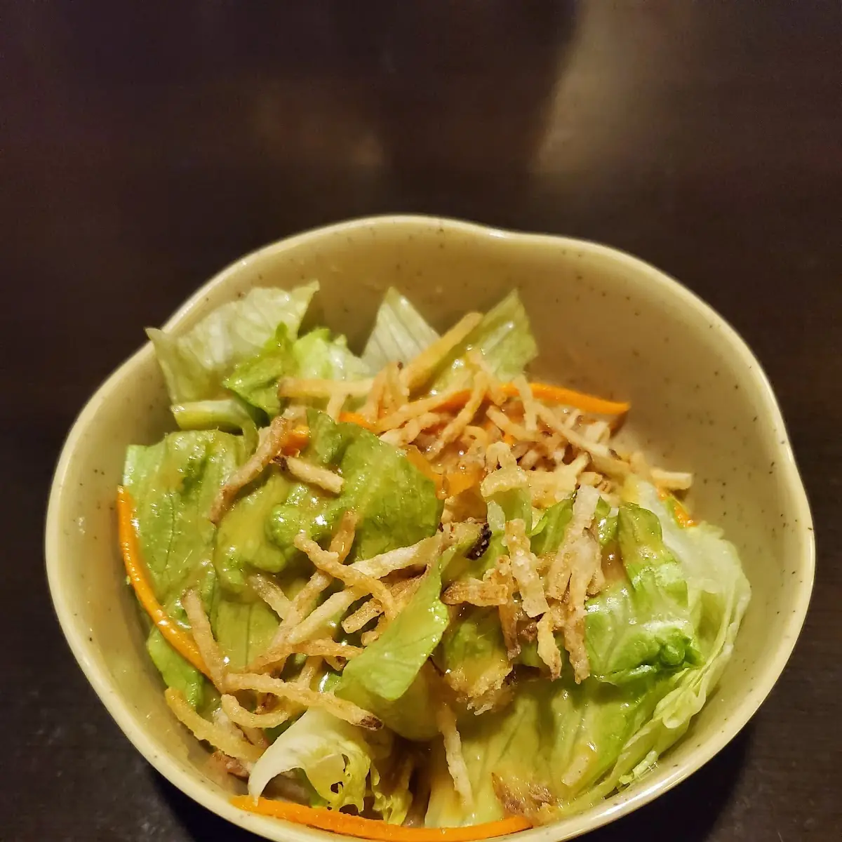 Salad with Ginger Dressing