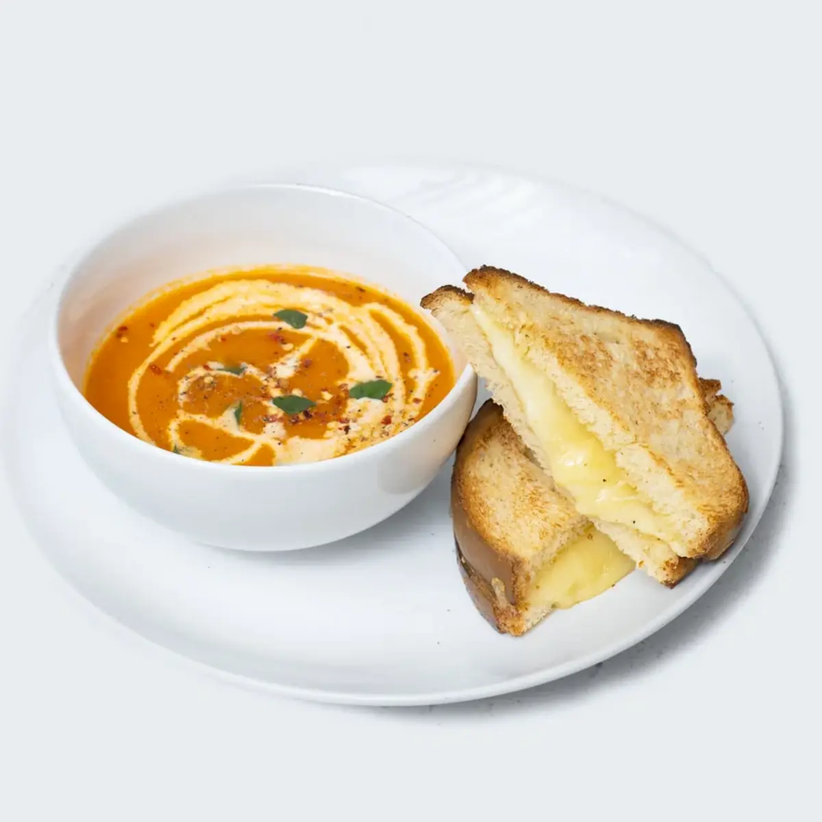 Tomato Soup Grilled Cheese