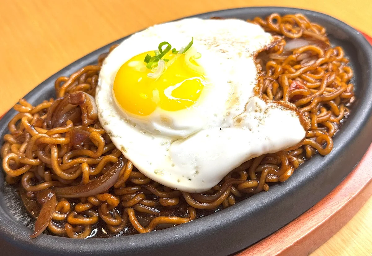 Jjapagetti Black Bean Noodles, BULDAK(Korean BBQ &Fried chicken)