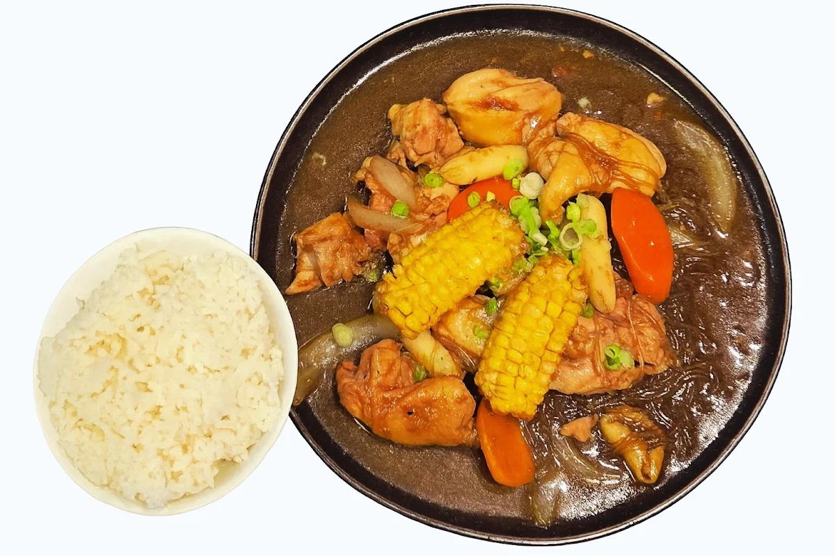 Jjimdak Korean Stew and Rice, BULDAK(Korean BBQ &Fried chicken)