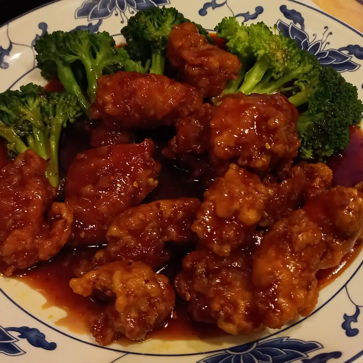 Chicken with Orange Chicken