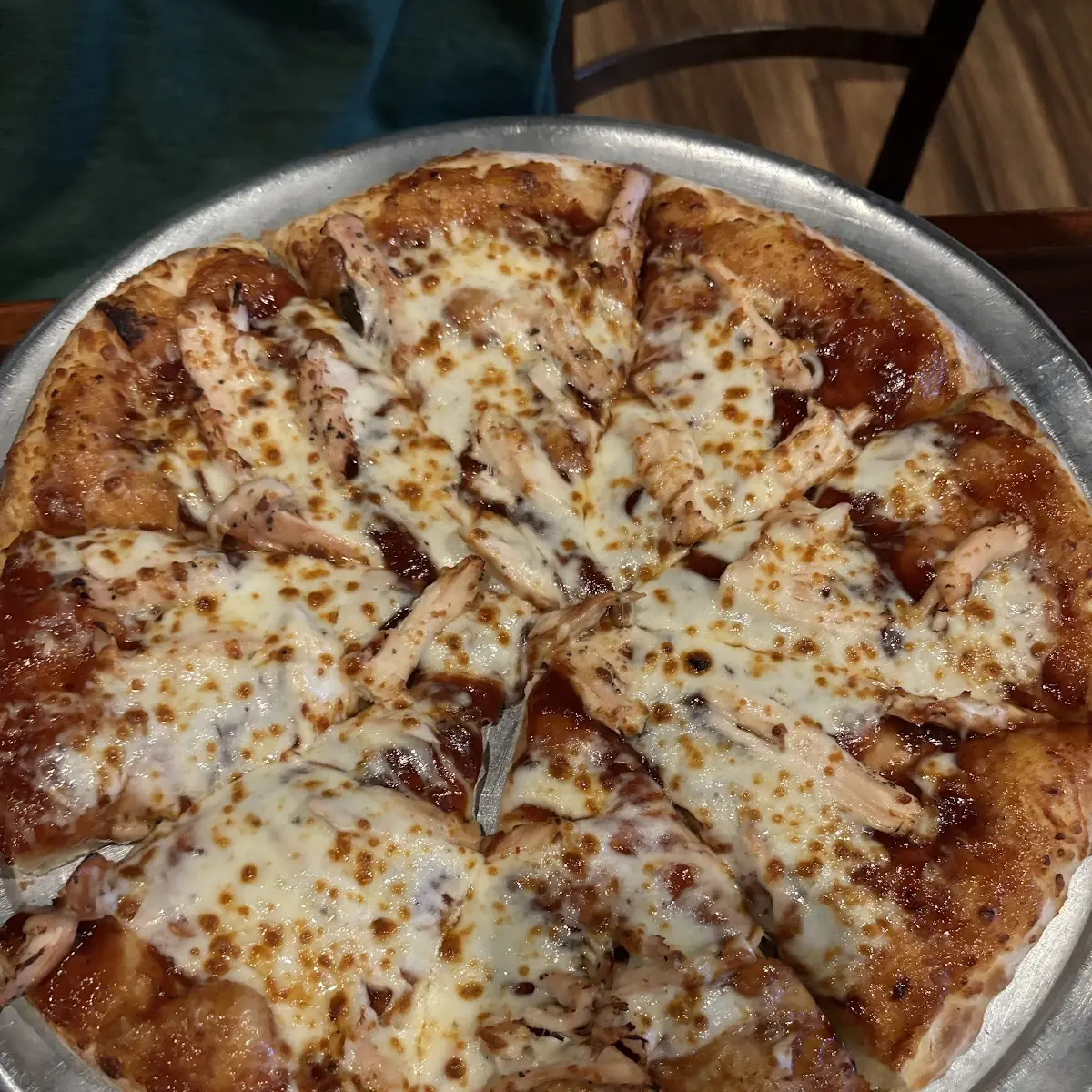 BBQ Chicken Calzone