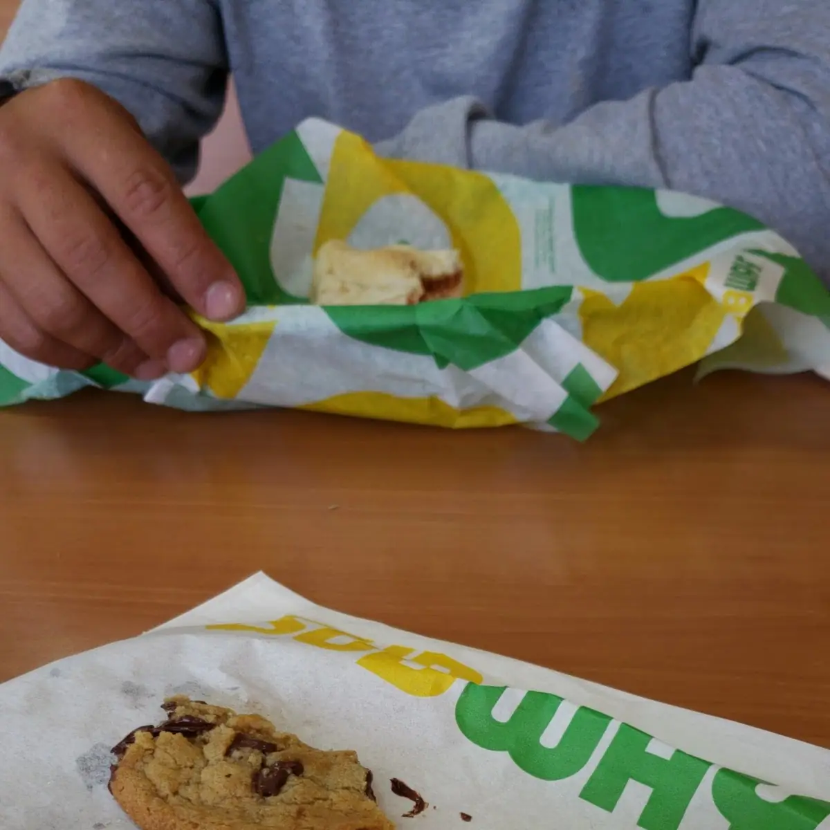 Subway Footlong Cookie 1330 Cals
